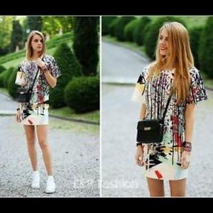 Zara Graffiti Dress